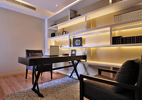 modart basement home-office